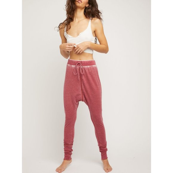 NWT Free People Cozy All Day Harem Legging / Pink - Picture 1 of 7